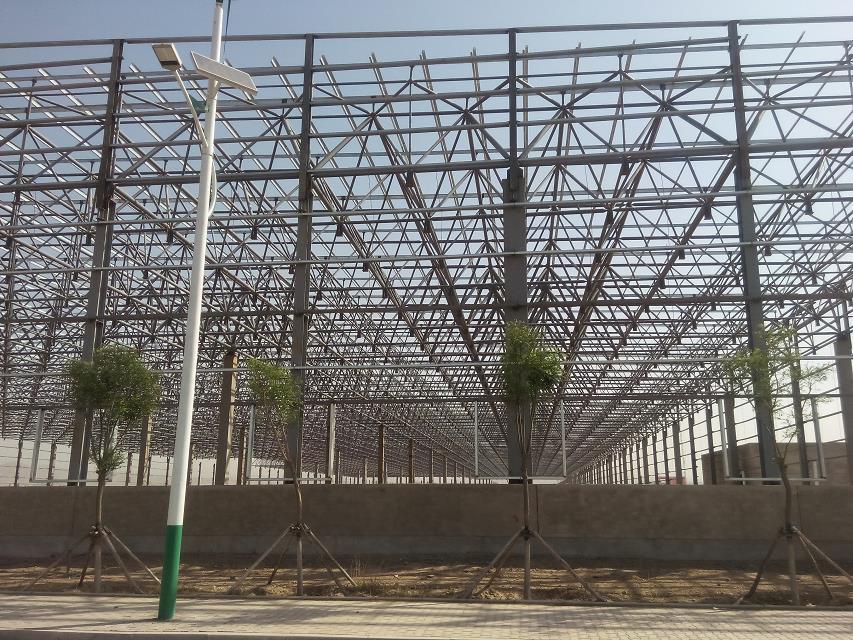 盐城汽车工业厂房网架