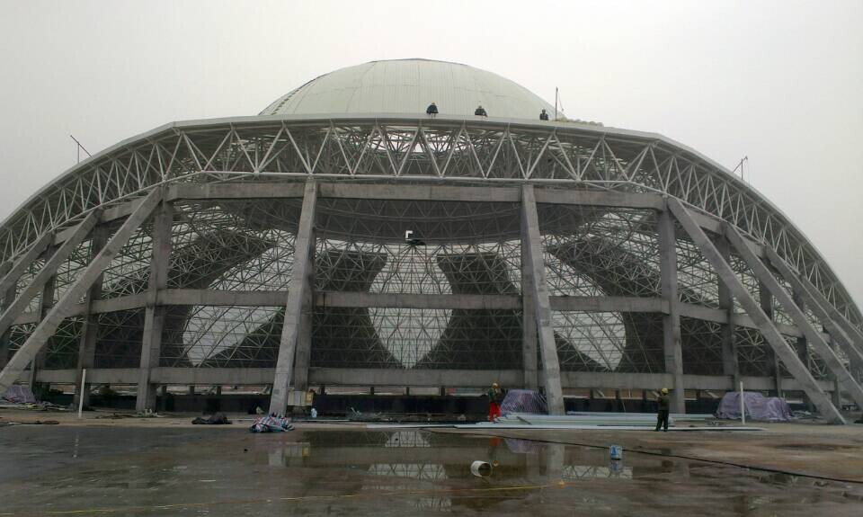 盐城温泉馆网架工程